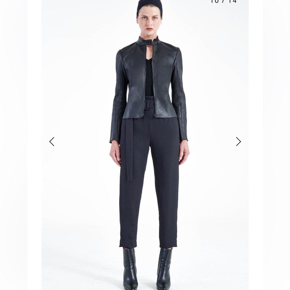 KZ_K Studios Karolina Zarmlack Margaret tailored navy dress pants size XS EUC